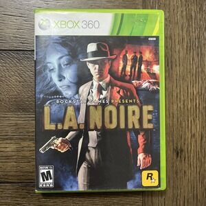 La Noire - Microsoft Xbox 360 - Complete W/ Insert